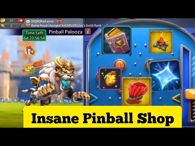 Upcoming Pinball Palooza Shop || Lords Mobile