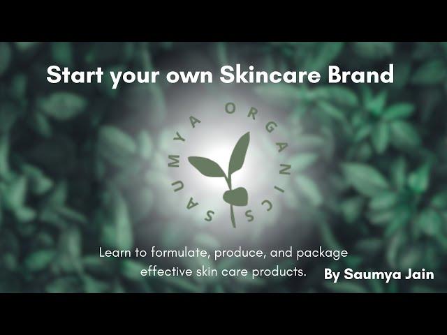 Organic Skincare and Haircare Course by Saumya Jain (Icons of Bharat -  NDTV India)