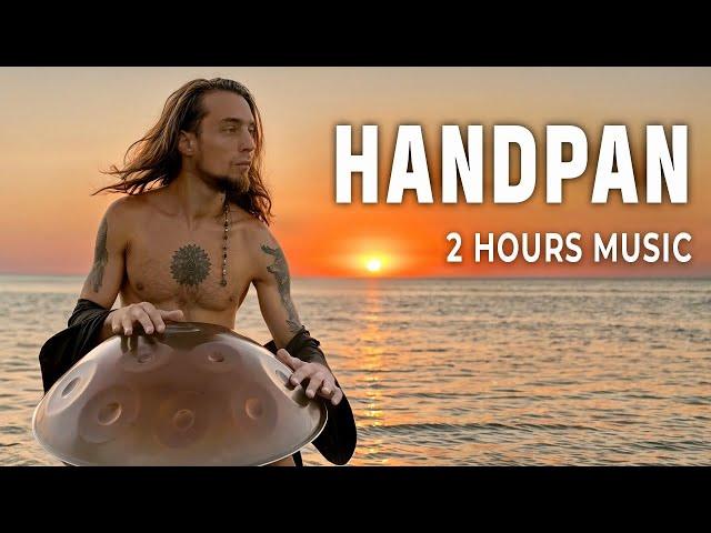 Sea's Morning Embrace #63 | HANDPAN 2 hours Sunrise MEDITATION Music | Pelalex HANG DRUM YOGA Music