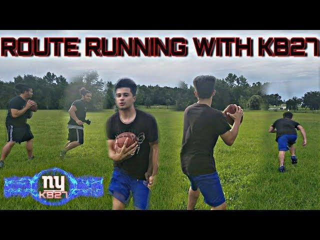 Route Running With KidBlueRB27! | KB Commentary