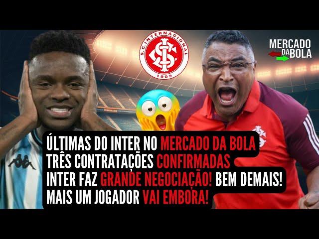 NOTÍCIAS DO INTER BOMBATRÊS CONTRATAÇÕES CONFIRMADAS + UMA SAÍDA | ÚLTIMAS | NEGÓCIAÇÃO TOP