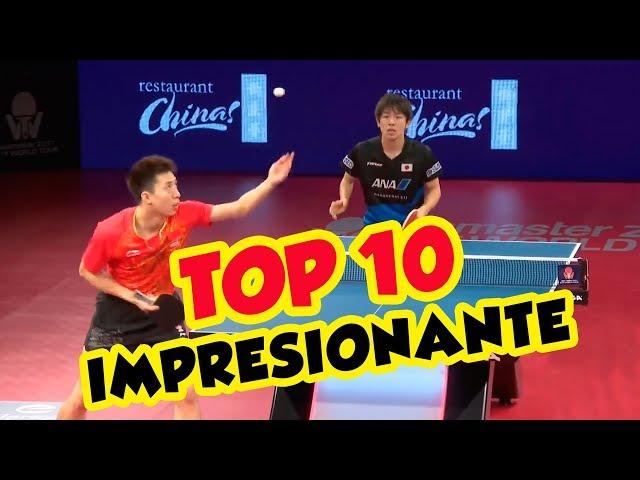 IMPRESIONANTE ! MEJORES JUGADAS TENIS DE MESA