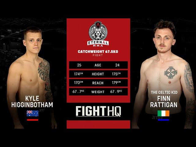 Eternal MMA 88: Kyle Higginbotham VS Finn Rattigan