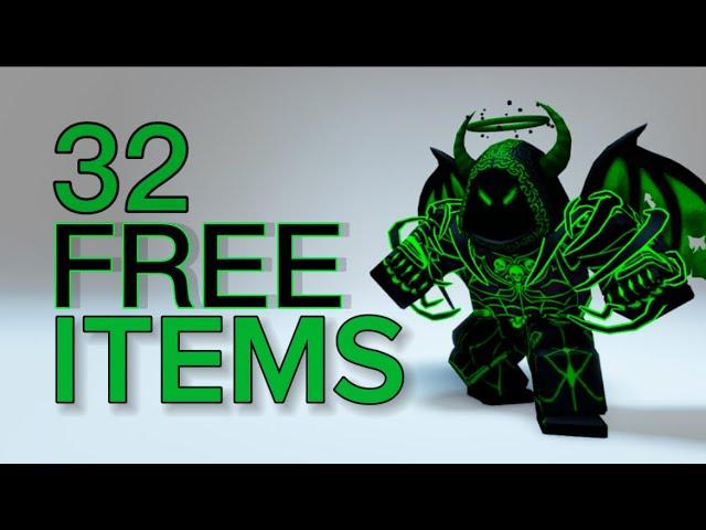 HURRY! GET 32 FREE ITEMS + A LIMITED UGC! (2024) LIMITED EVENT