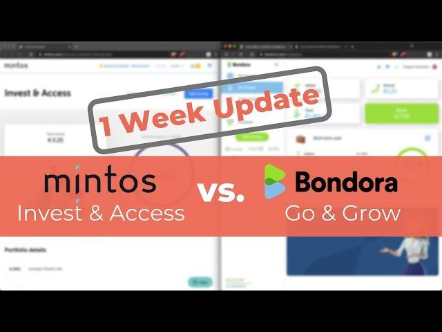 Mintos Invest & Access vs. Bondora Go & Grow after 1 Week | 1.000€ Experiment