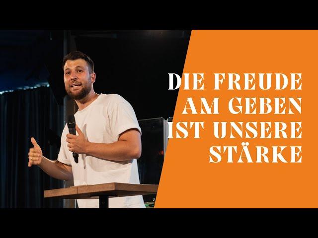 Die Freude am Geben ist unsere Stärke | Herzschlag 2024 | Christian Schneider | 10.11.2024