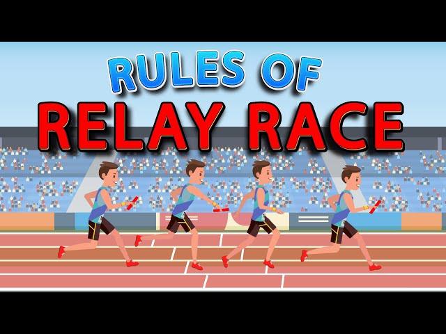 Track Relay Race Rules : Relay Race Rules for Beginners