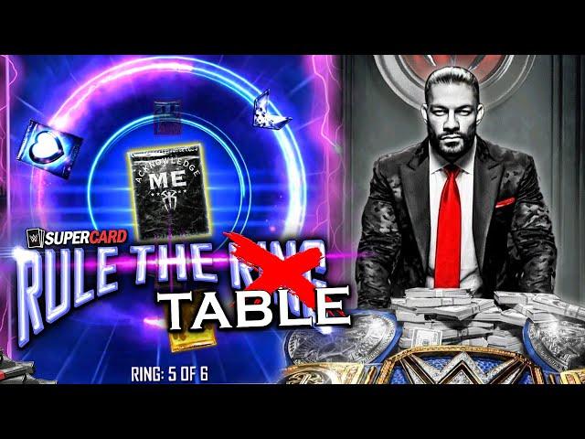 Can I get the *NEW* Roman Reigns from RULE THE RING?! | WWE SuperCard