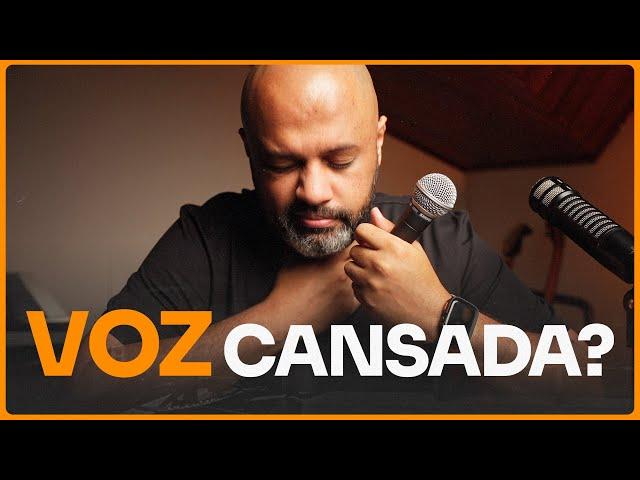 Voz Cansada ou Rouca na hora de cantar (Como Evitar)