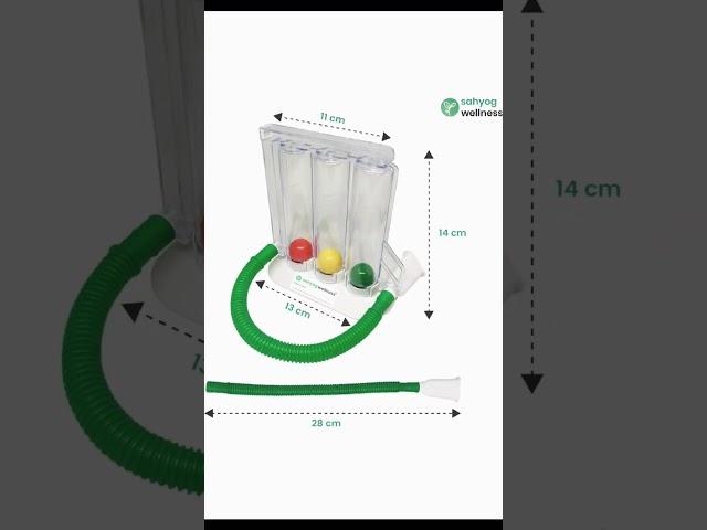 Sahyog Wellness Respiratory Lung Exerciser | lung exercise