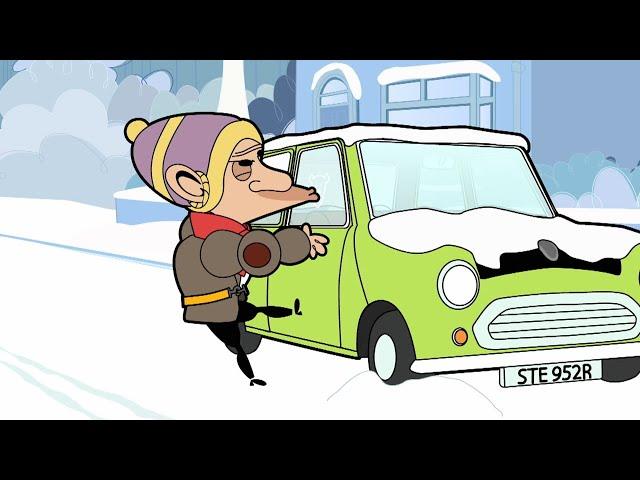 Mr Bean sobre hielo | Momentos divertidos de Mr Bean | Wildbrain Niños