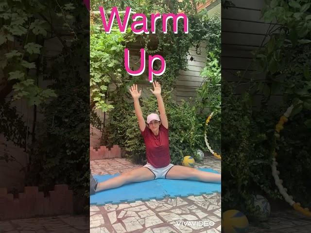 Warm Up before every workout at home or gym #abs #gluteus #gluteusmaximus #ورزش #یوگا #yoga #health