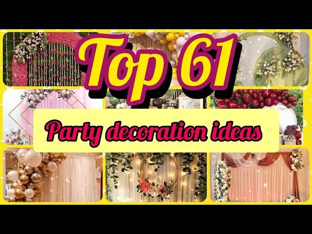 party decoration ideasbirthday decoration ||anniversary decoration ||wedding decoration #viralvideo