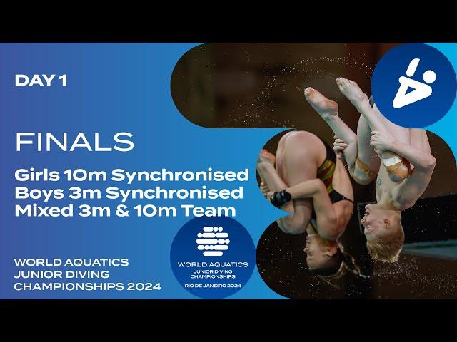 Day 1 | Finals | World Aquatics Junior Diving Championships 2024