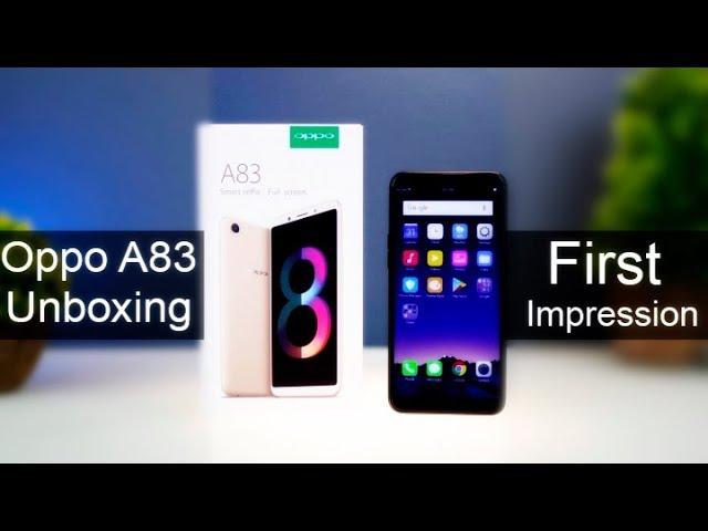 Oppo A83 Unboxing | Smartphone Reviews by Phoneworld