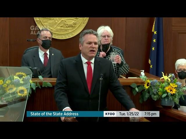 Remarks from Governor Mike Dunleavy's 2022 State of the State Address