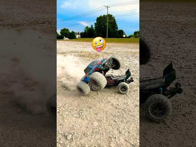 Big crash!!! RC crashing head on. Hosim X08 vs X05 #rc #rcrally