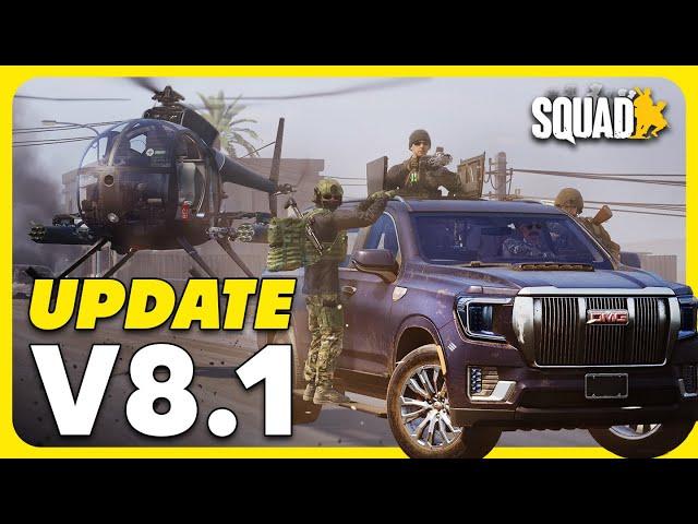 HUGE SQUAD UPDATE! NEW FACTION, WEAPONS, VEHICLES!