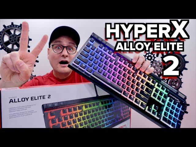 HyperX Alloy Elite 2 Gaming Keyboard Review,  A COMPLETE PACKAGE!