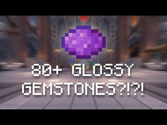 HOW To MAXIMIZE Glossy Gemstone Rates During Mining Fiesta - Hypixel Skyblock Guide