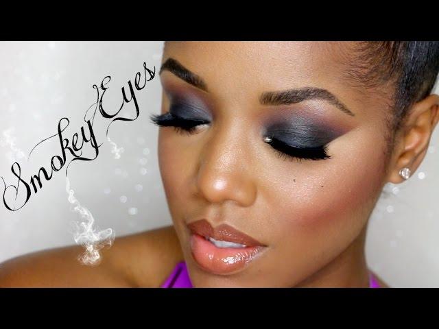 Sexy Smokey Eye Makeup Tutorial | Ellarie