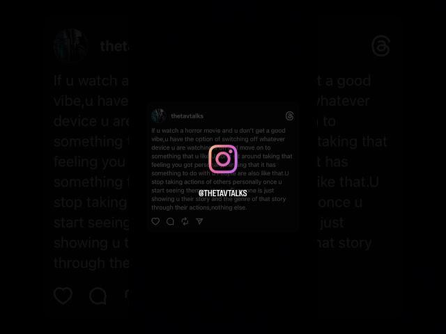 #horror #goodvibes #option #moveon #feeling #personally #people #actions #stories #everyone #genre