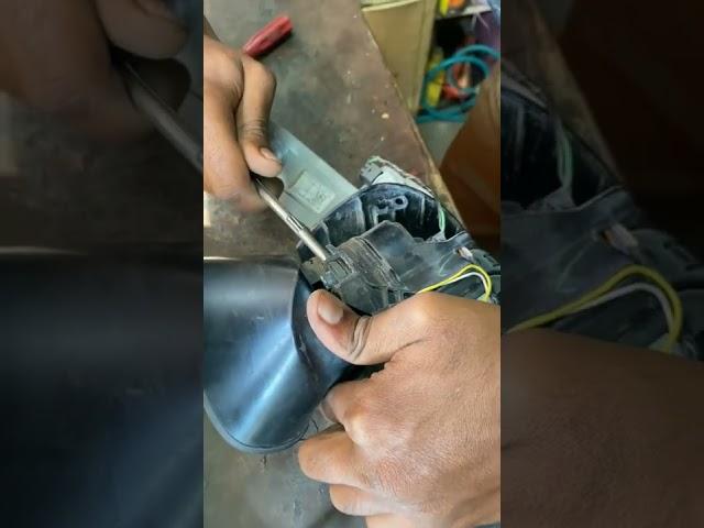Repairing of Outside Rear View Mirror - Baleno