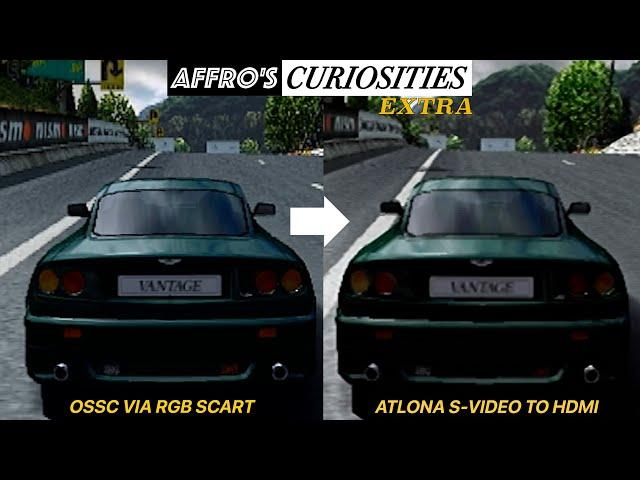 Atlona S-Video To HDMI Upscaler Vs OSSC For PS2 Games - Affro's Curiosities EX