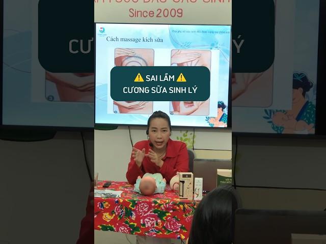  Sai lầm nhiều mẹ sau sinh gặp phải khi bị cương sữa sinh lý #vietcare #chamsocsausinh