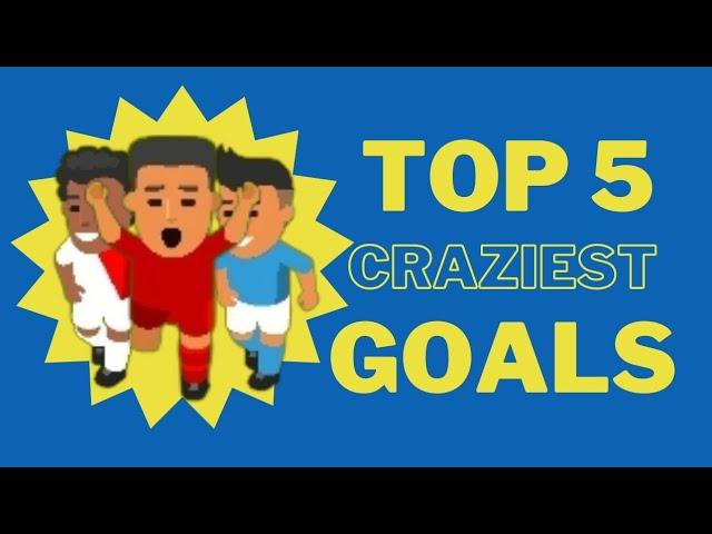 TOP 5 Craziest goals in World Soccer Champs