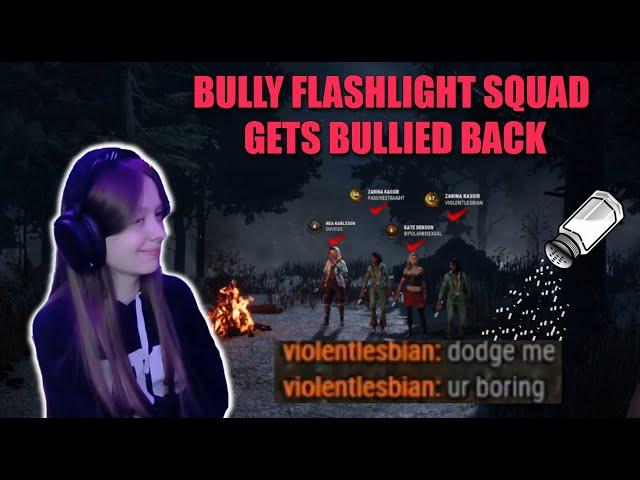 4 man SWF with flashlights and map offering get salty - Dead by Daylight