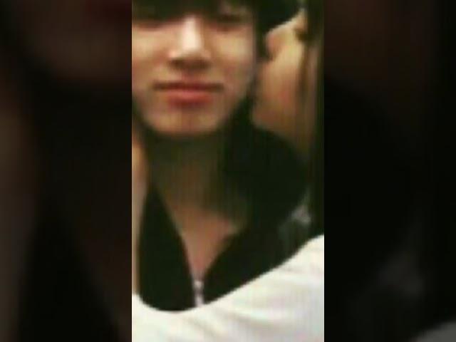 Who is this girl who kisses Jungkook 