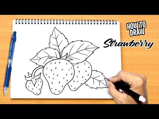 How to draw Strawberry