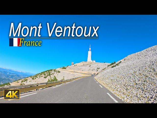 Mont Ventoux, France • Driving across the iconic Mont Ventoux in Southern France