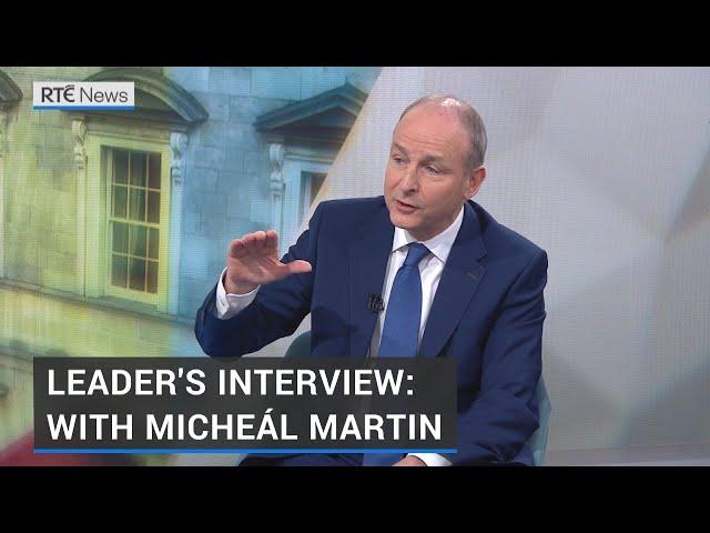 Leader's interview with Micheál Martin