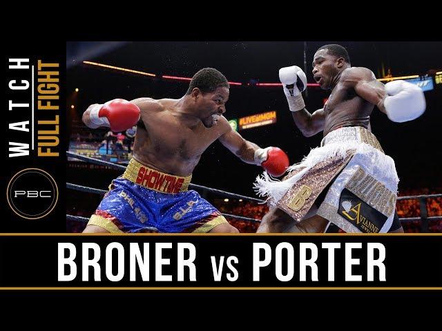 Broner vs Porter FULL FIGHT:  June 20, 2015 - PBC on NBC