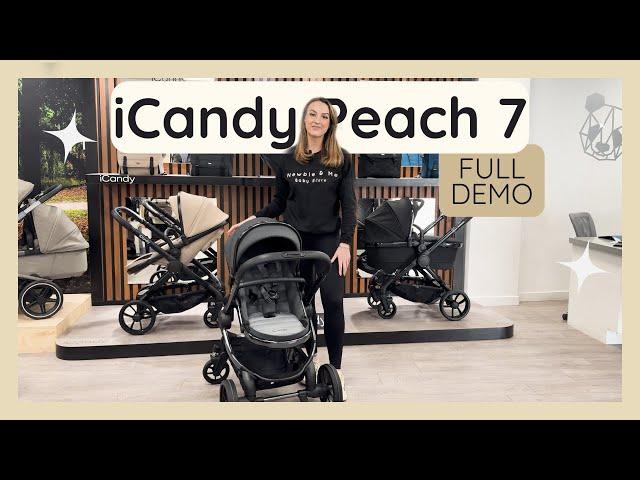 (NEW) iCandy Peach 7 Full Demo & Review - Is this the best travel system in 2024?