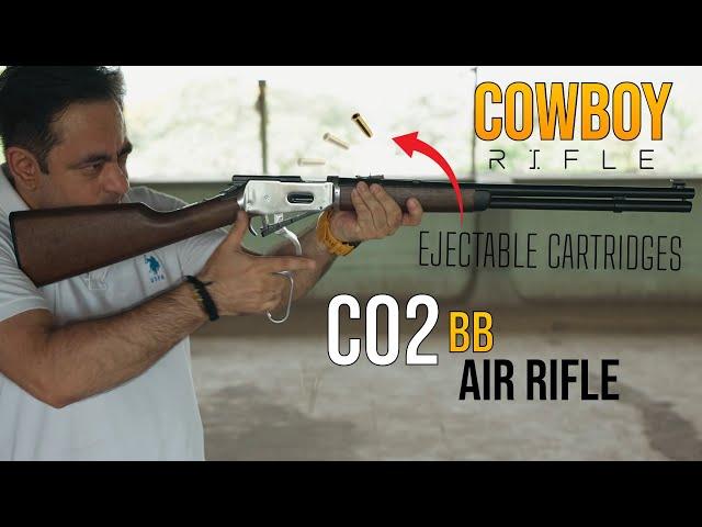 Cowboy Rifle with Lever Action - This is BB Air Gun (no lisense required)