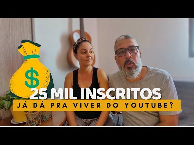 Valeu a pena? Quanto GANHAMOS depois de 25 mil inscritos no nosso Canal do Youtube?