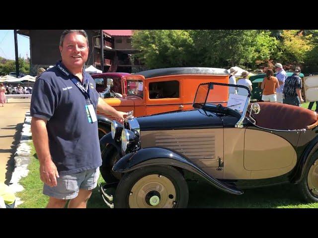 What happens if you bring a 1931 Ford Model A to one of the world's fanciest car shows?