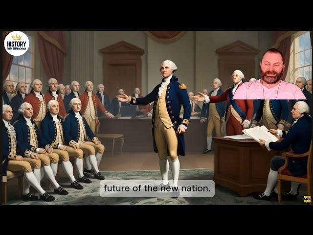 Kris reacts 3 How George Washington Shaped the Role of Commander in Chief  1st President of the USA