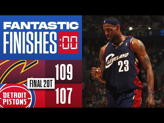 Final 2:23 WILD ENDING Cavaliers vs Pistons Eastern Conference Finals 2007 