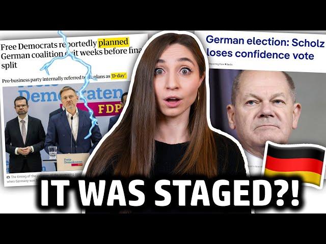 UPDATE on GERMANY’S GOVERNMENT CRISIS - Was it all staged? | Feli from Germany