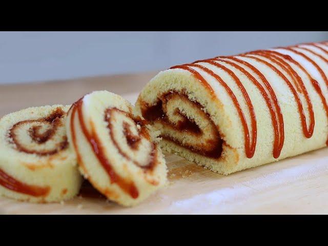 3 INGREDIENT CAKE PASTA AND ALL THE SECRETS FOR MAKING THIS GUAVA ROULADE - Dika da Naka