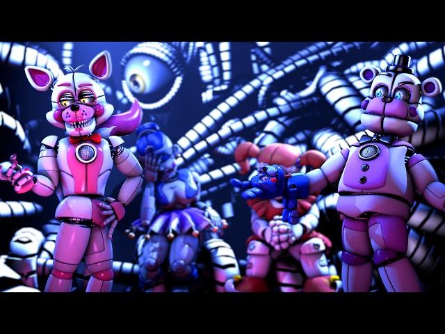 Funtime animatronics arguing inside Ennard | FNAF Sister Location Animation