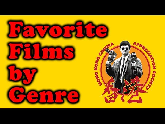 Favorite Movies By Genre CHALLENGE || Tagged by Martial Arts Film Freak