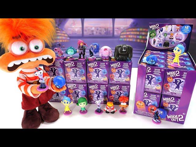 Anxiety Unboxes EVERY Inside Out 2 Collectible Mini Mystery Blind Box Figure