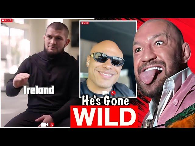 Conor McGregor RIPS Khabib Nurmagomedov's STATEMNT! NEW WAR! Irish Fighters FIRE Back At Khabib!