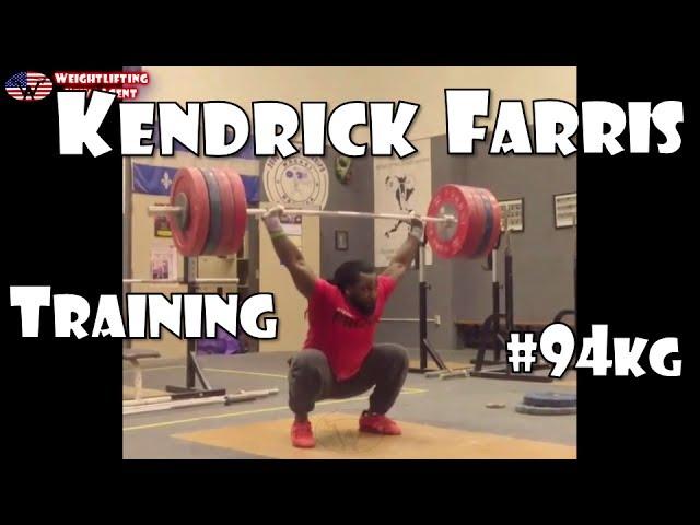 Kendrick Farris (USA, 94KG) | Olympic Weightlifting Training | Motivation