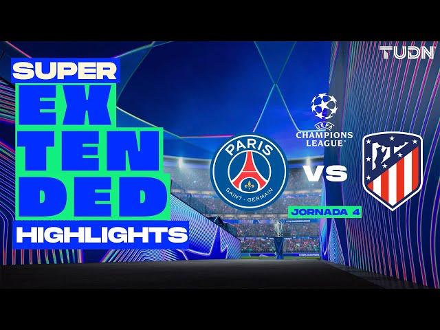 SUPER EXTENDED HIGHLIGHTS | PSG vs Atlético de Madrid | UEFA Champions League 2024/25 - J4